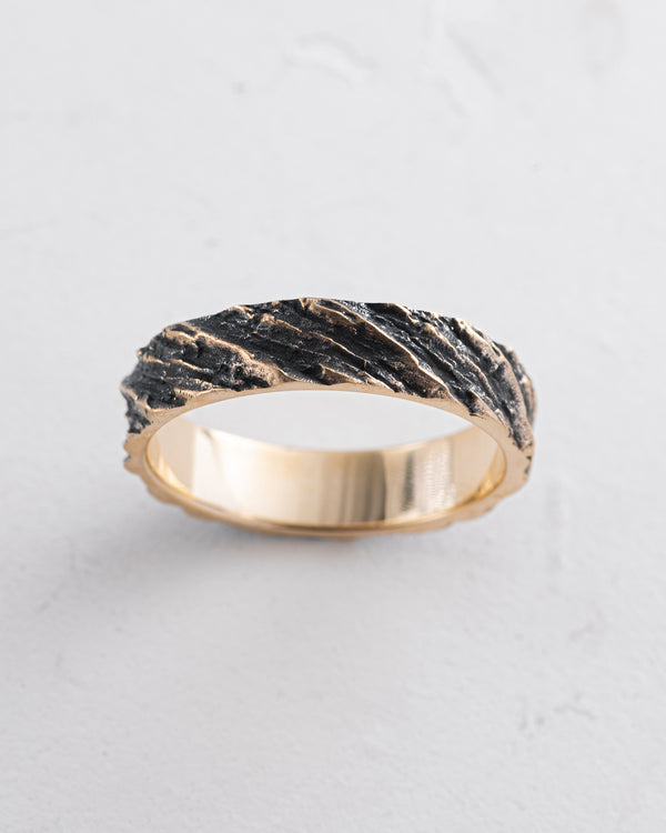 Bague KRIGER — or jaune 14 carats — vue principale