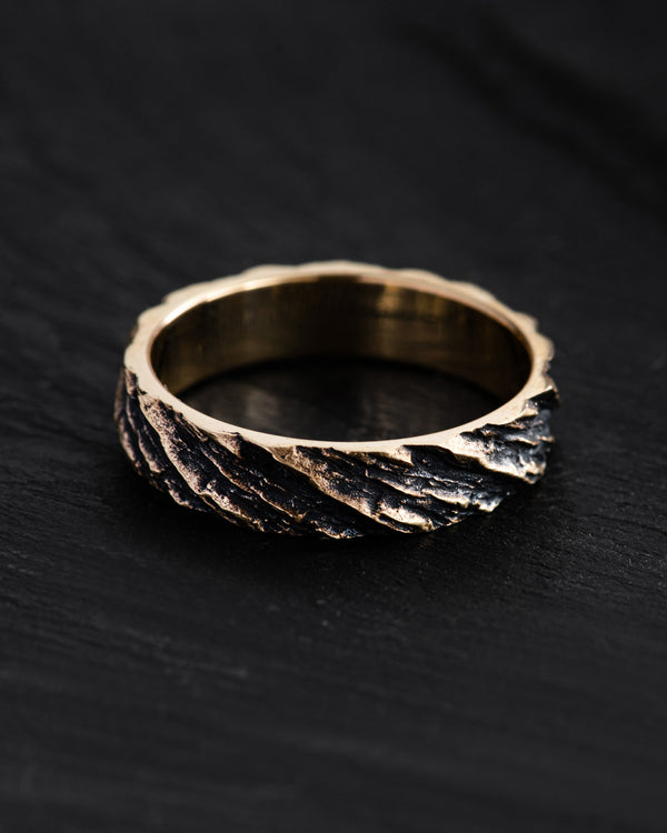 Bague KRIGER — or jaune 14 carats — vue 5