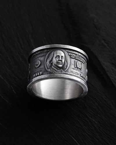 Silver ring BENJAMIN
