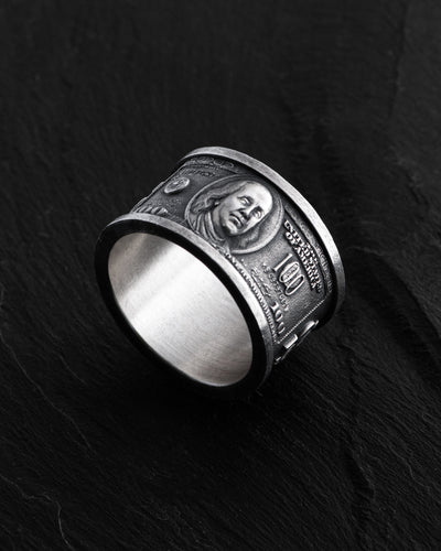 Silver ring BENJAMIN