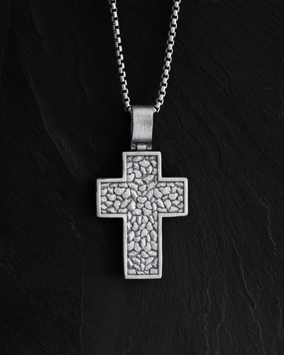 Silver cross ARCHANGEL MICHAEL
