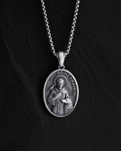 Silver pendant SAINT FRANCIS