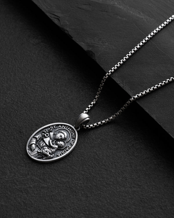 Silver pendant SAINT ANTHONY OF PADUA — pilt 3