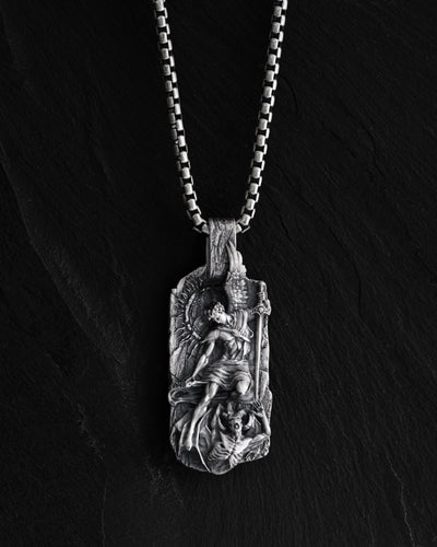 Silver pendant SAINT MICHAEL mini