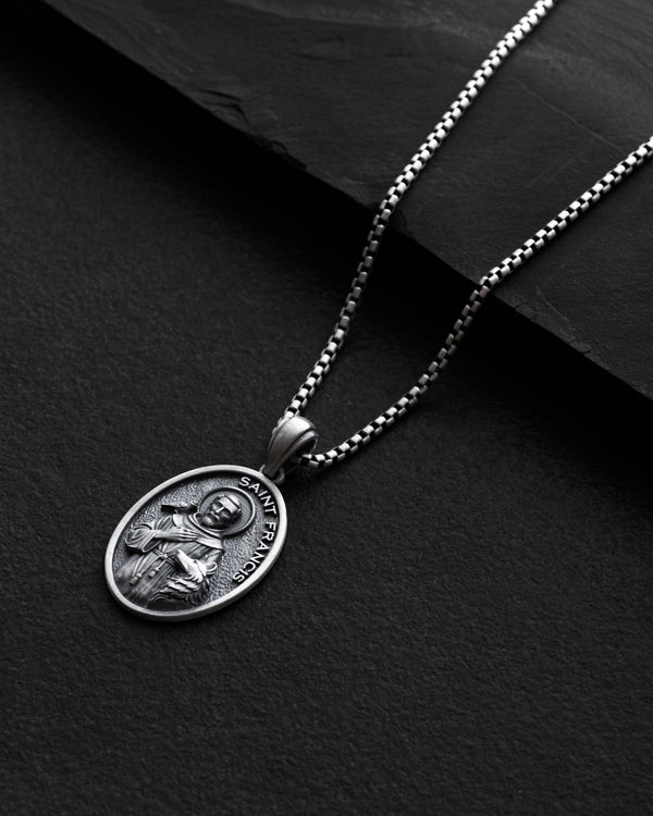 Silver pendant SAINT FRANCIS