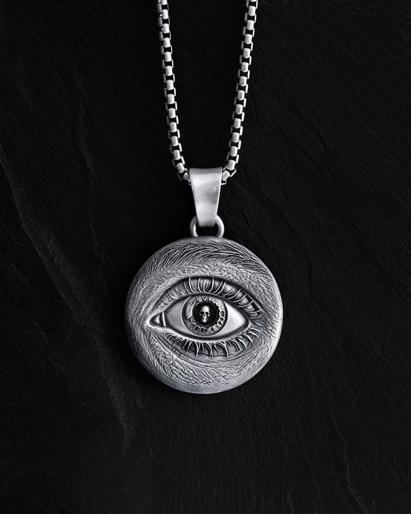 Silver pendant EYE