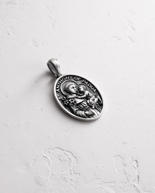 Silver pendant SAINT ANTHONY OF PADUA — pilt 4