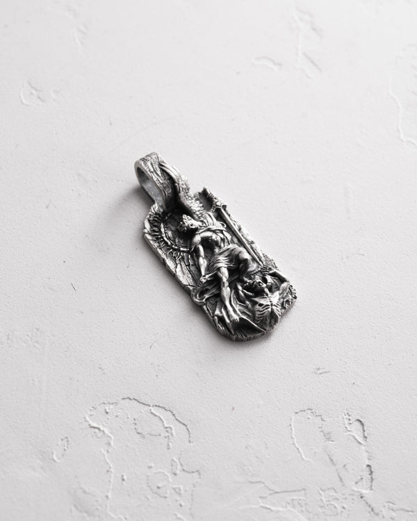 Silver pendant SAINT MICHAEL mini