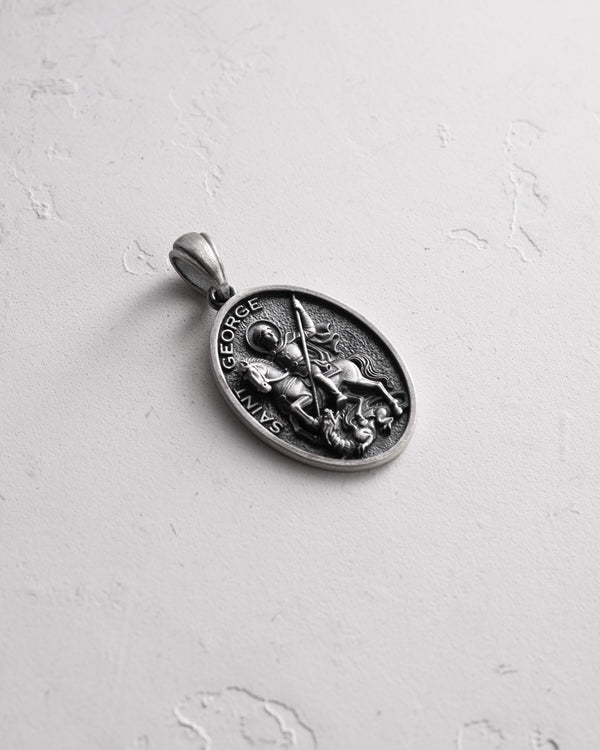 Silver pendant SAINT GEORGE