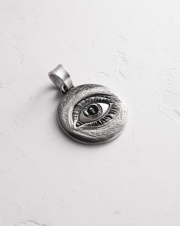 Silver pendant EYE