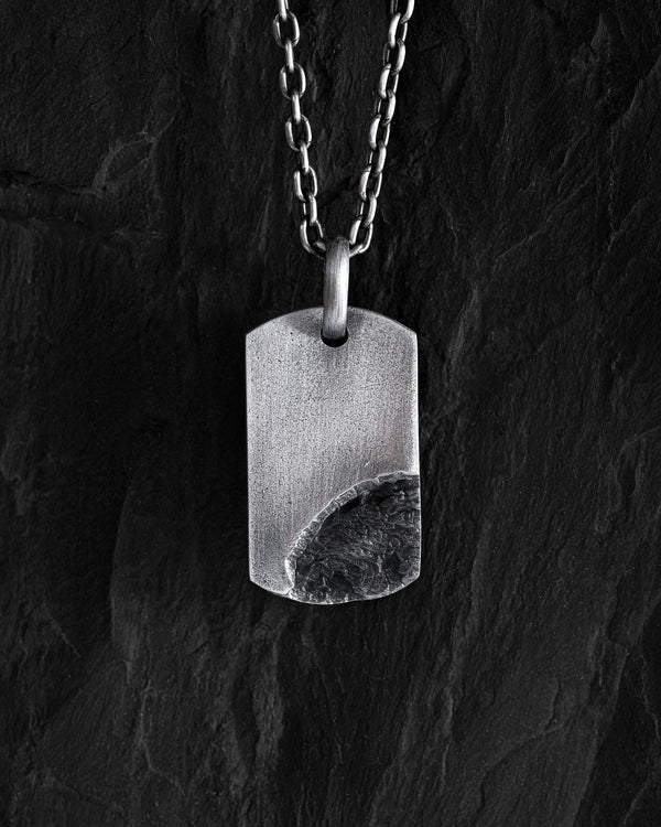 Silver pendant FAULT