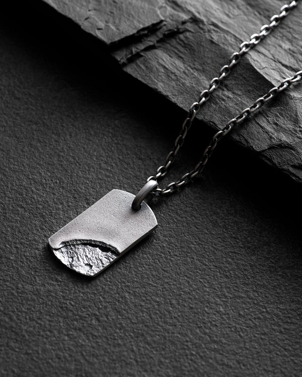 Silver pendant FAULT