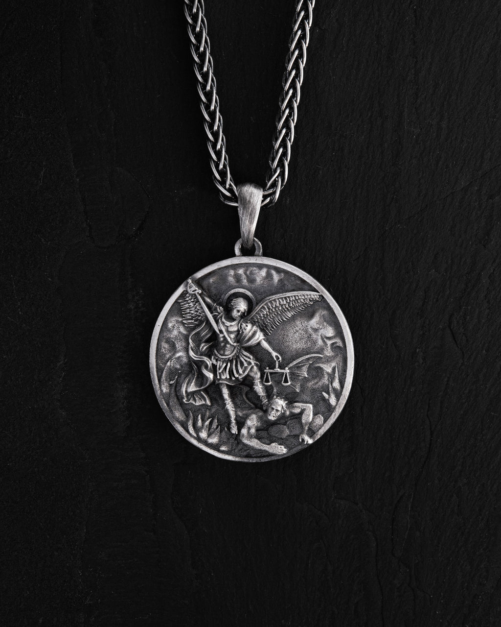 Silver pendant ST. MICHAEL