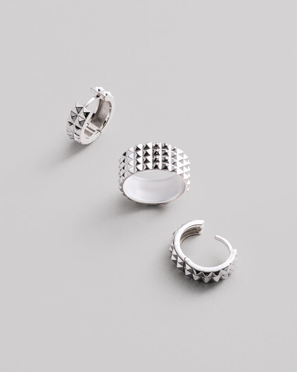 Silver ring SPIKE