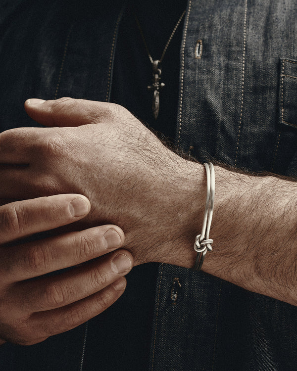 Silver bangle TAPPERHET