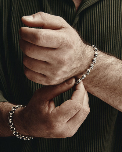 Silver bracelet MUTIG