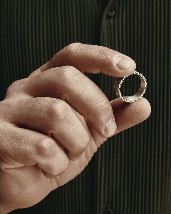 Silberring HONIGWABE