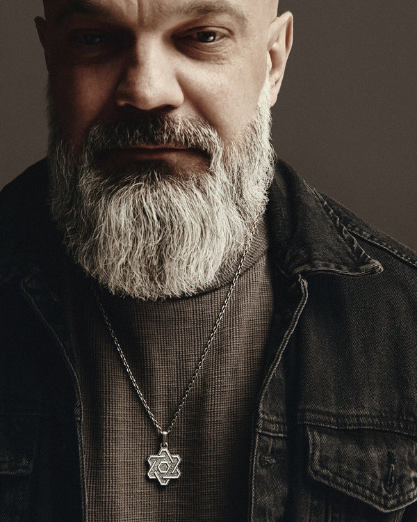 Silberanhänger DAVIDSTERN