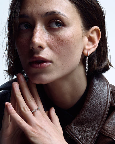 Anello in argento CATENA