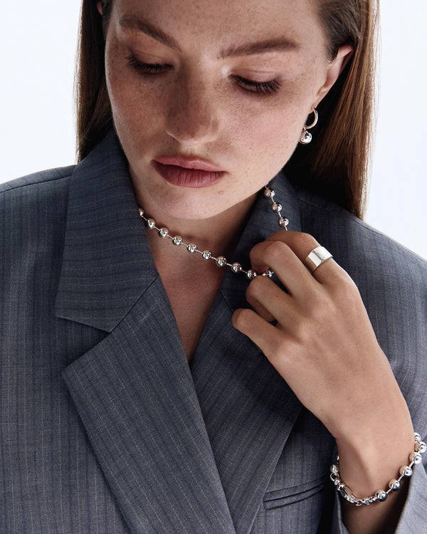 Silver ring VALORA