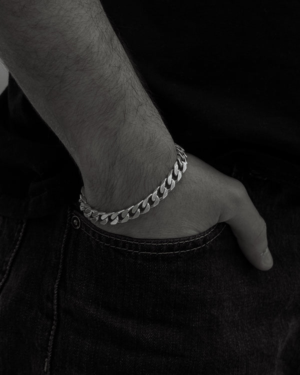 Silver bracelet TENACITÉ
