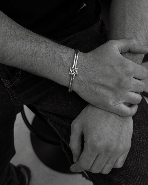 Silver bangle TAPPERHET