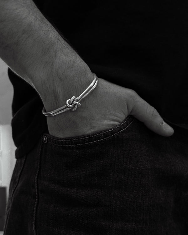 Silver bangle TAPPERHET