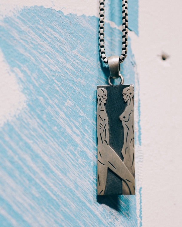Silver pendant UNITY
