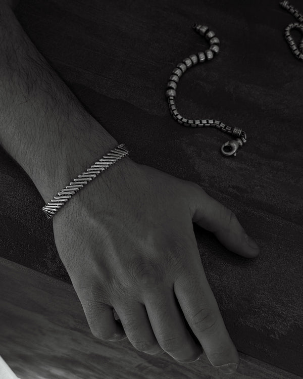 Silver bracelet VALEUR