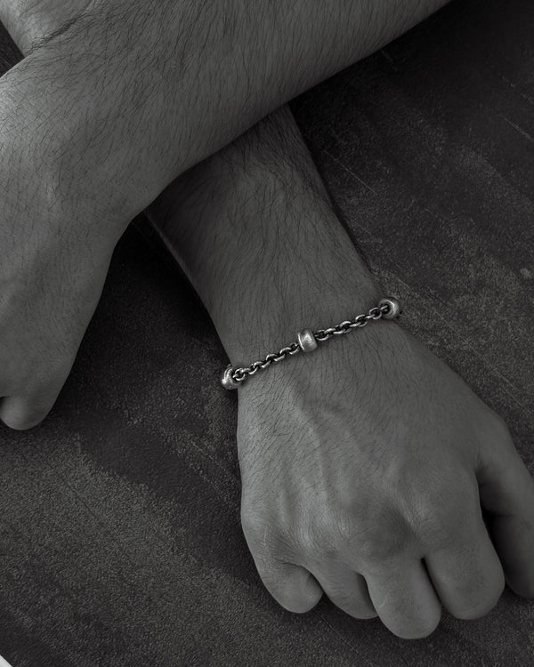 Silver bracelet STARK