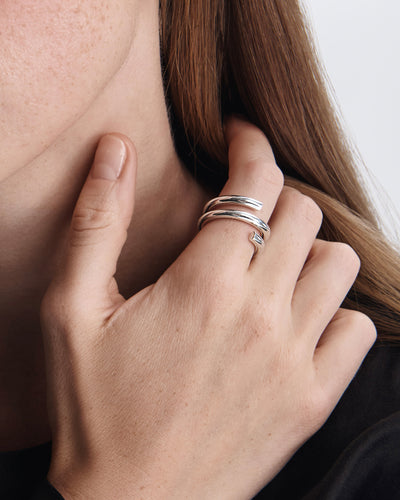 Silver ring FIDENS