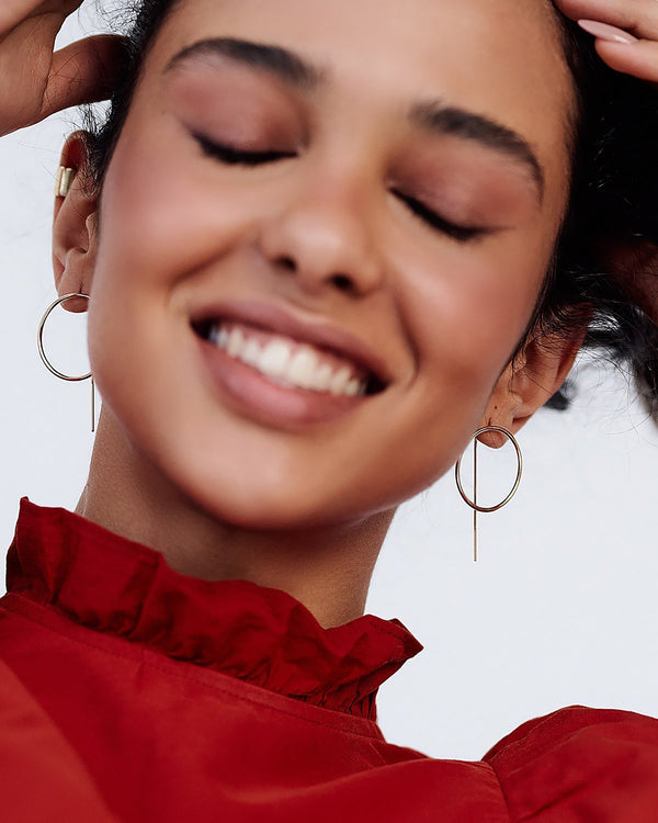 Earrings CHARME (14k yellow gold)