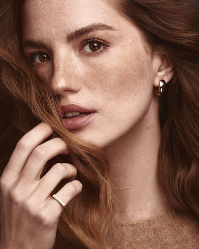 Orecchini GOUTTE (oro giallo 14k)