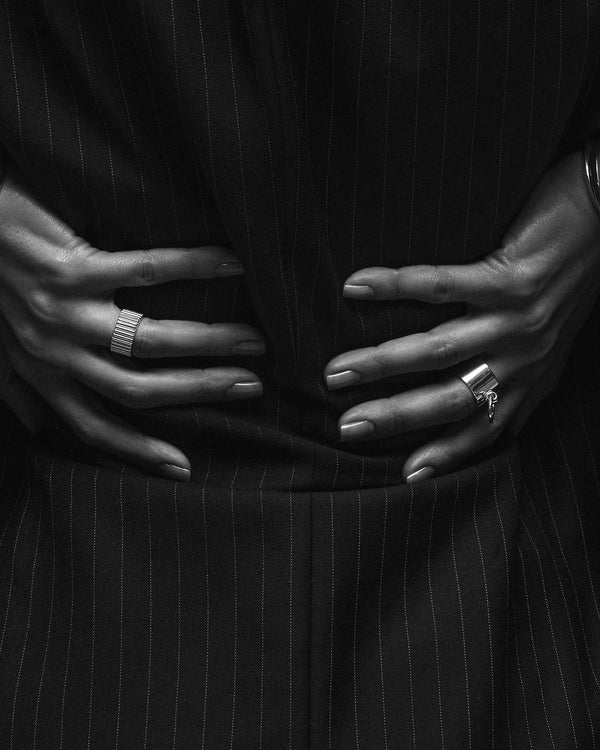 Silver ring BDSM