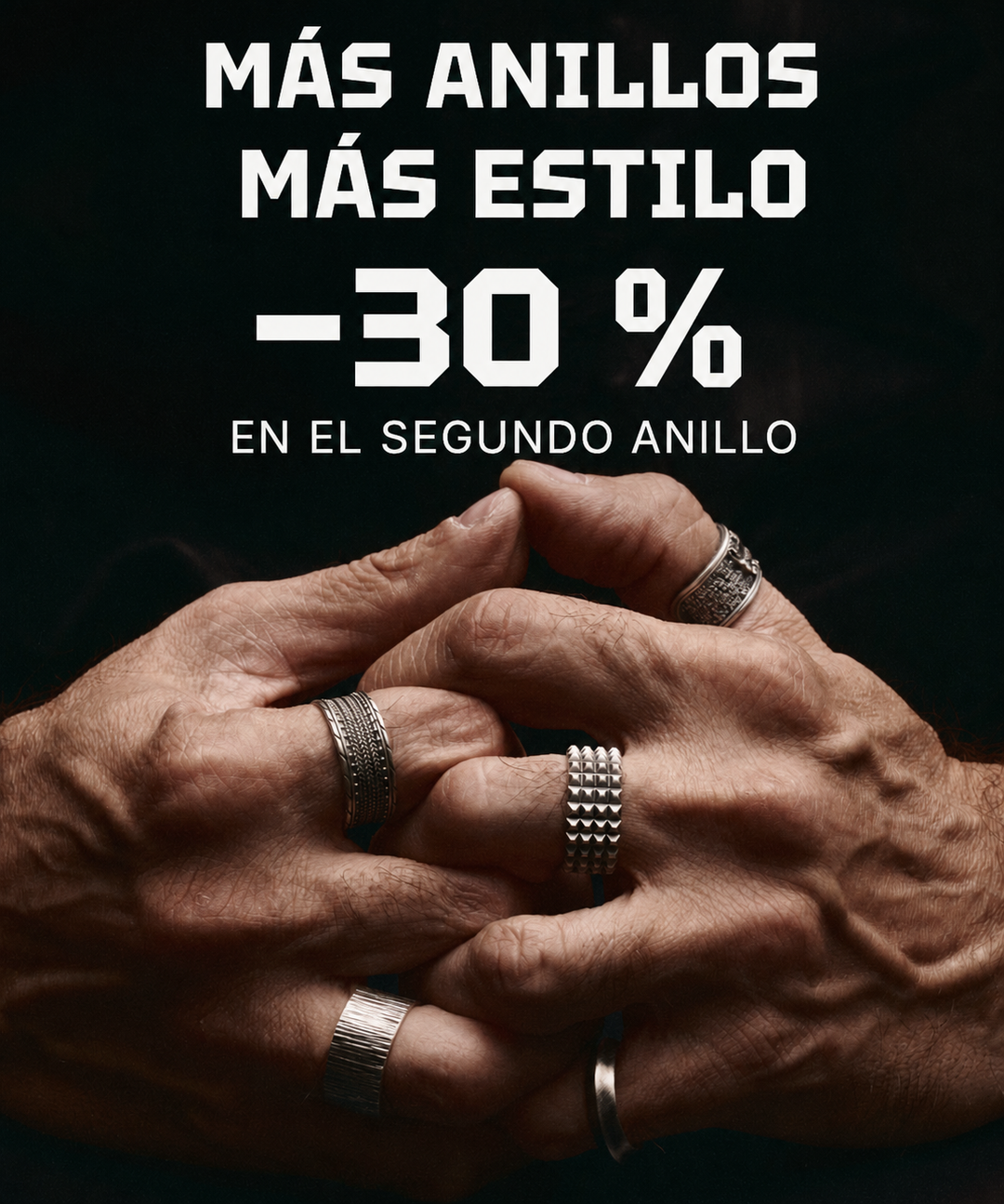 30 % de descuento en el segundo anillo