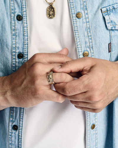 Ring CARVER (14k Yellow Gold)