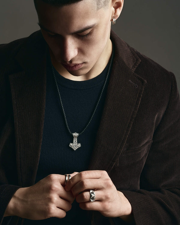 Silberring TRIEDRE